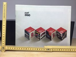 AMT Kataloge 1979 + 1980 Modellbau USA Rarität!