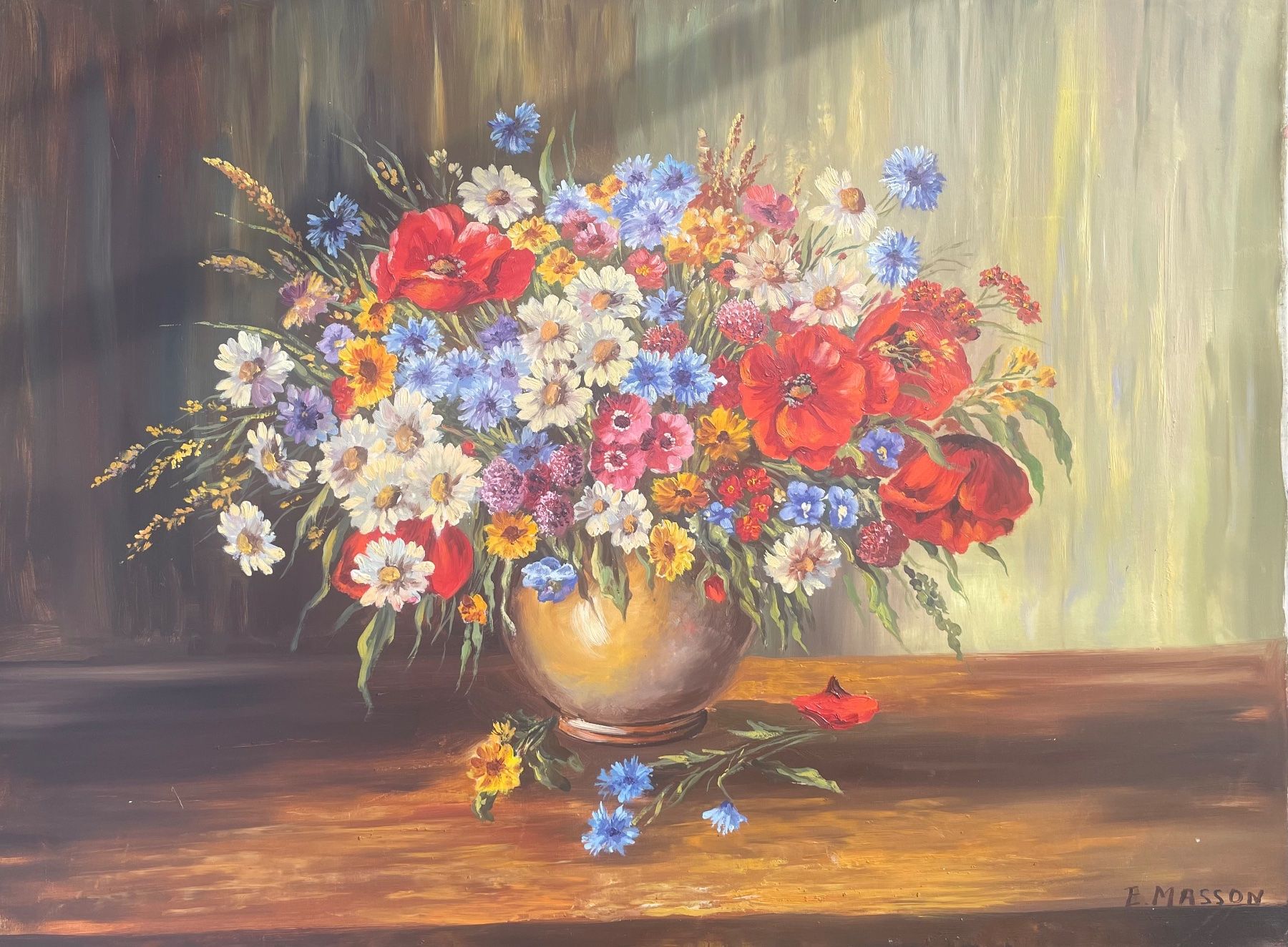 Dipinti: Feldblumen, E. Masson. – Usato da Zurich venduto da zuz_f89x
