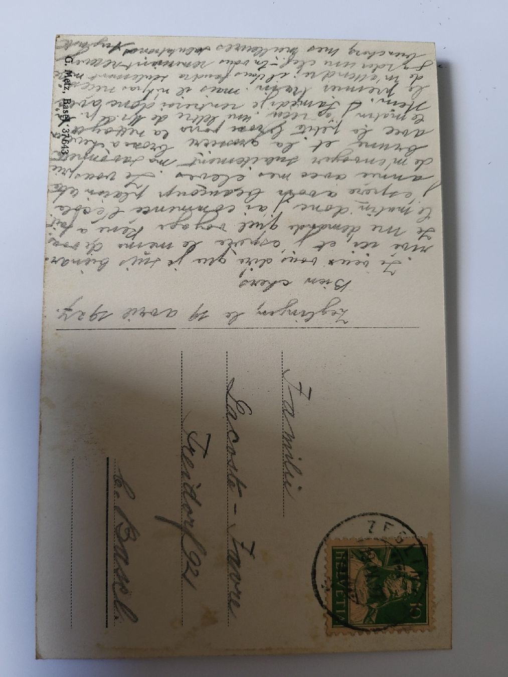 Ansichtskarten: Alte Ansichtskarte Rünenberg (Baselland) R4 – Gebraucht aus nunningen von mic_88k2 1