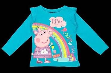Pullover & Sweatshirts: Peppa Wutz Langarmshirt blau, Gr. 92 - 116 – Neu und originalverpackt aus Fahrwangen von Manukk_Klinke 1