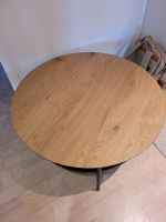 Couchtisch Holzoptik mit Metallbeine