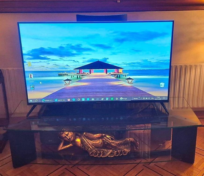 TV Sharp 43GL4260E - LCD 4K - Garanty 17 mois - Comme NEUF (Neu (gemäss ...