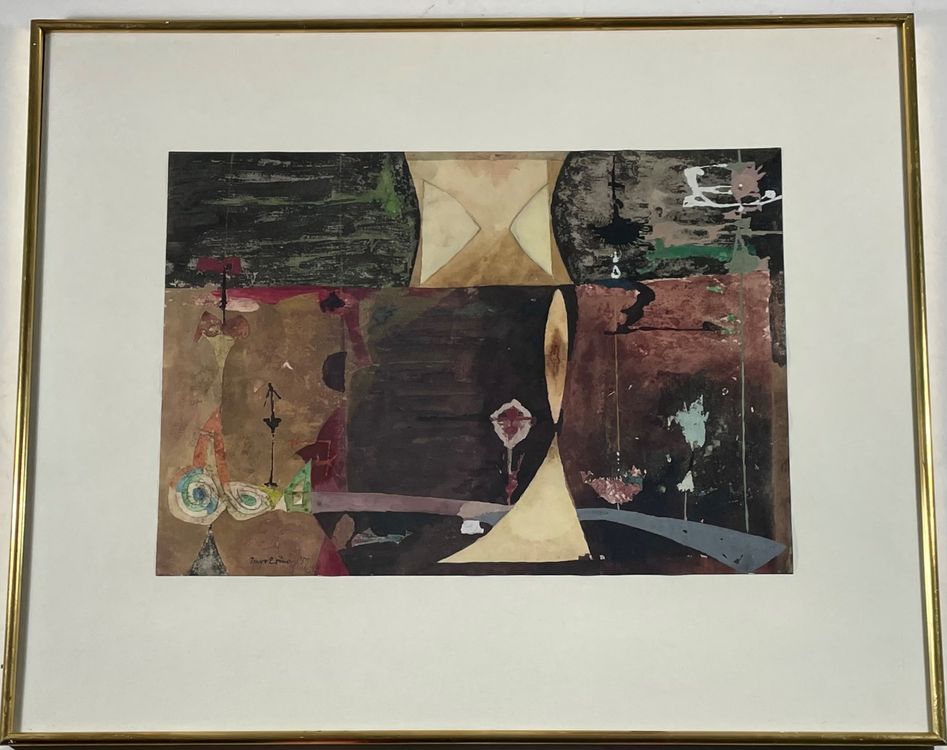 Imre Reiner (19001987) grosses Aquarell Kaufen auf Ricardo