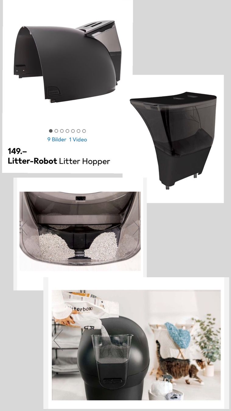 WC: Whisker Litter Robot 4 Katzentoilette - klo selbstreinigend – Usato da Meinisberg venduto da L.A1 3