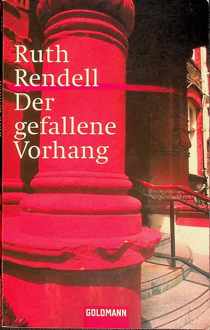 Libri: Ruth Rendell Der gefallene Vorhang TB Goldmann EA 2005 – Usato da Reitnau venduto da Zaomir