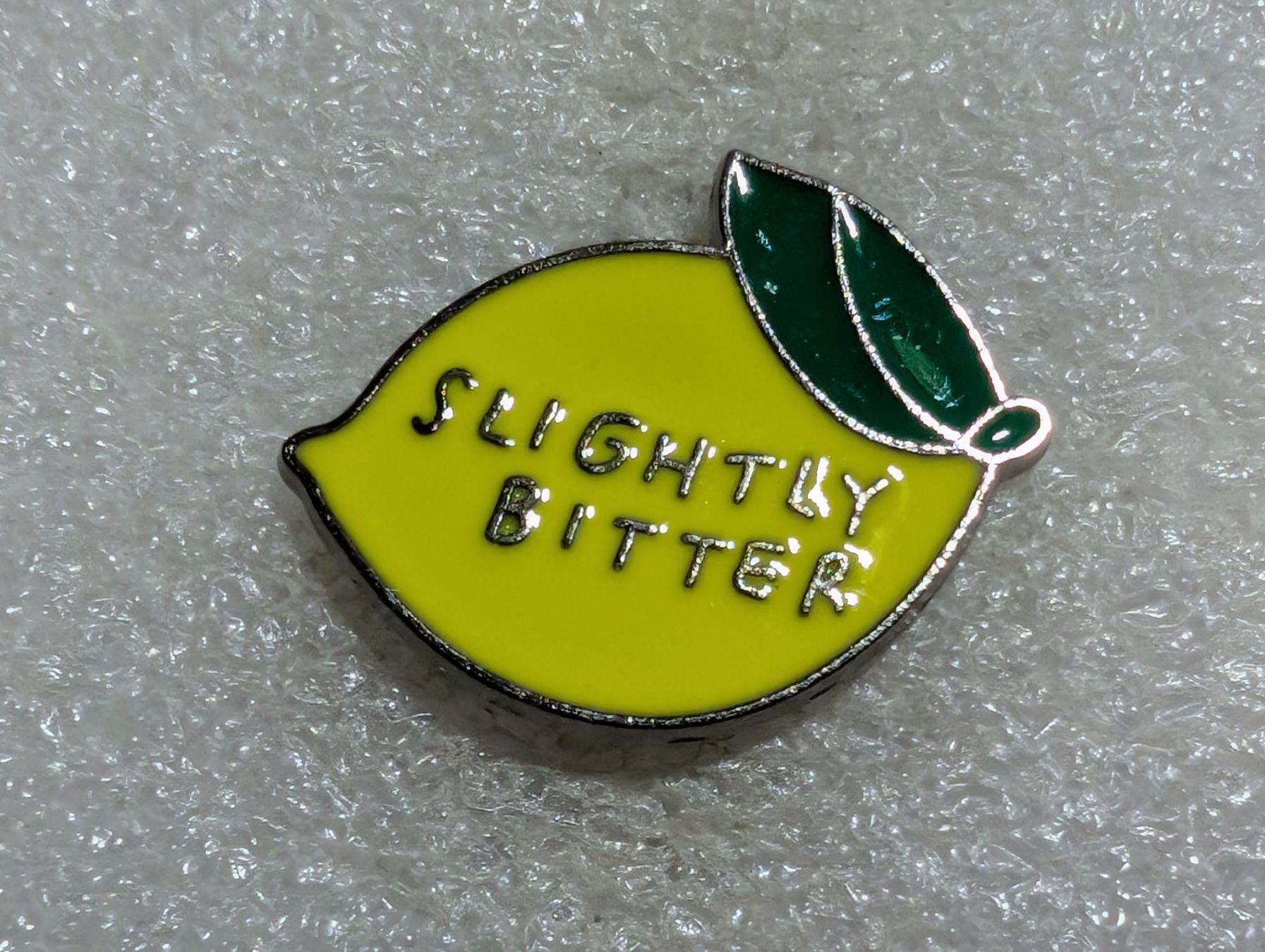 Placchette & Badge: Ansteckpin 106: Zitrone – Usato da Oppligen venduto da Pin-Fall-Shop