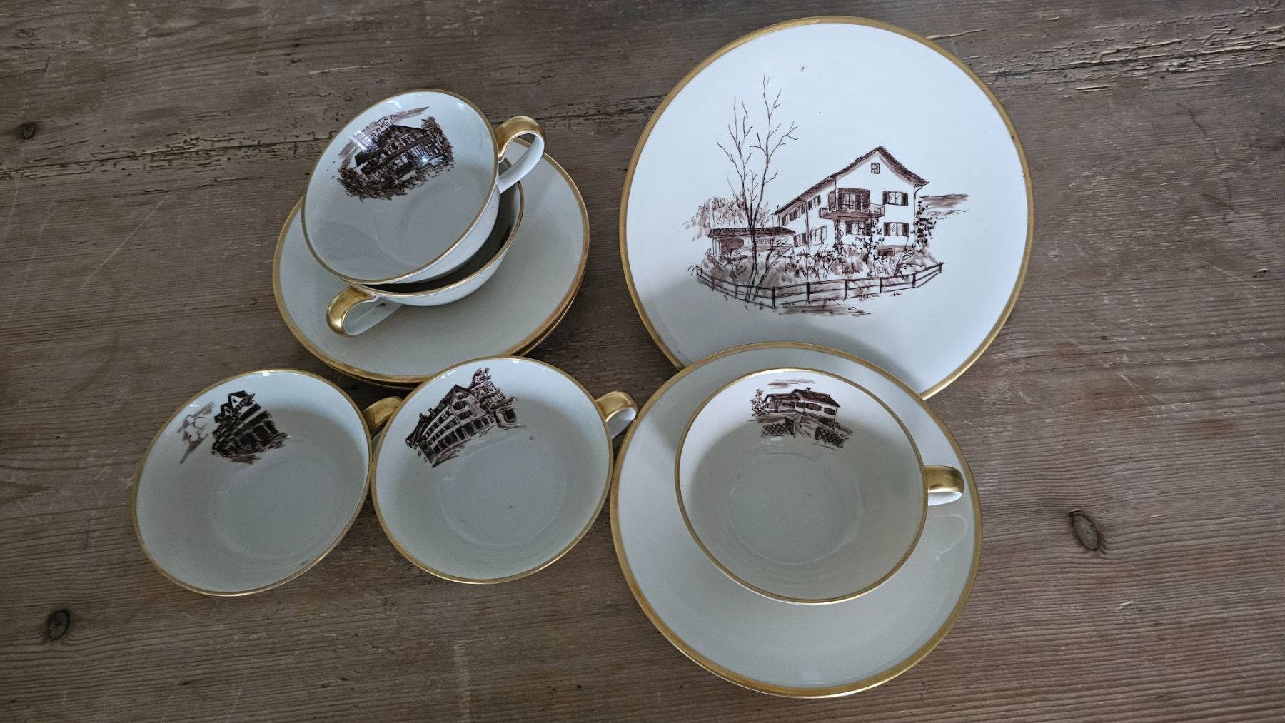 Set di piatti: Kaffee oder Tee Set – Usato da Widnau venduto da franzh1961