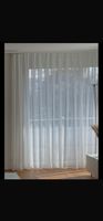 Elegante Tagesvorhänge in Weiss 130cm x 250cm