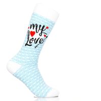 BUNTE DESIGN SOCKEN-My Love (Small 36-40)