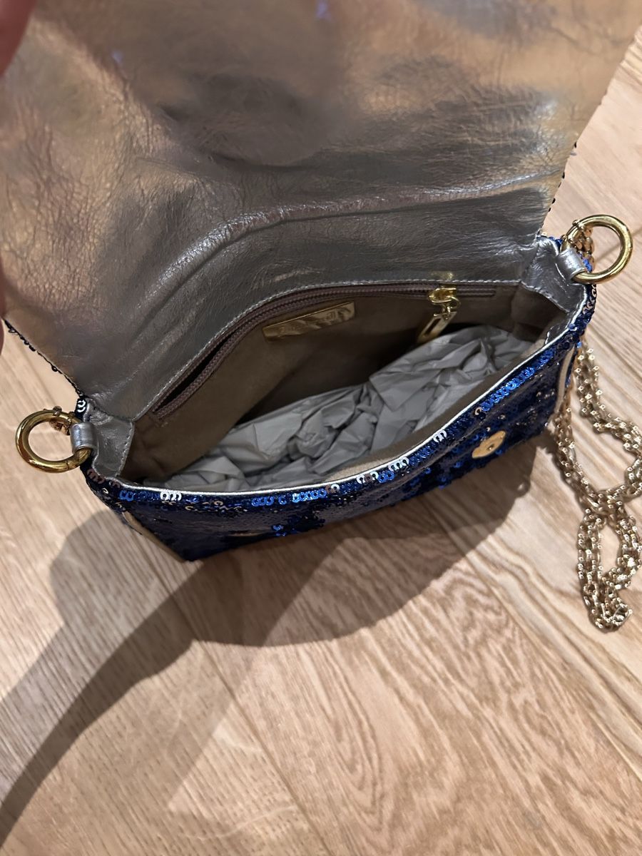 Borse da donna: Sandra B. Sequin Skull Clutch Bag - Sparkly bag – Nuovo (secondo la descrizione) da Veyrier venduto da aliyag 3