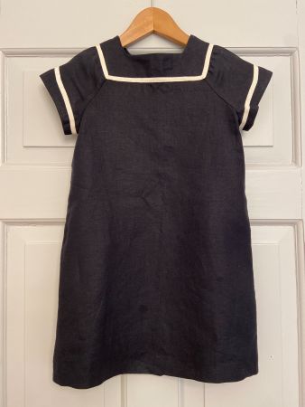 Marie Chantal, Kleid, Gr. 128, 100% Leinen