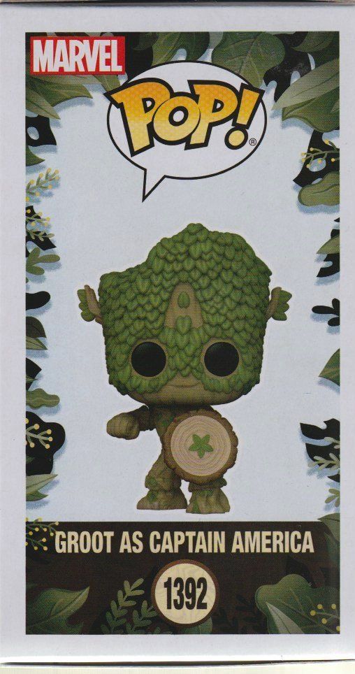 Funko Figuren: FUNKO POP! MARVEL 1392 GROOT AS CAPTAIN AMERICA Bobblehead - – Neu (gemäss Beschreibung) aus Vezia von Aquarius_Age