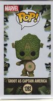 FUNKO POP! MARVEL 1392 GROOT AS CAPTAIN AMERICA Bobblehead -