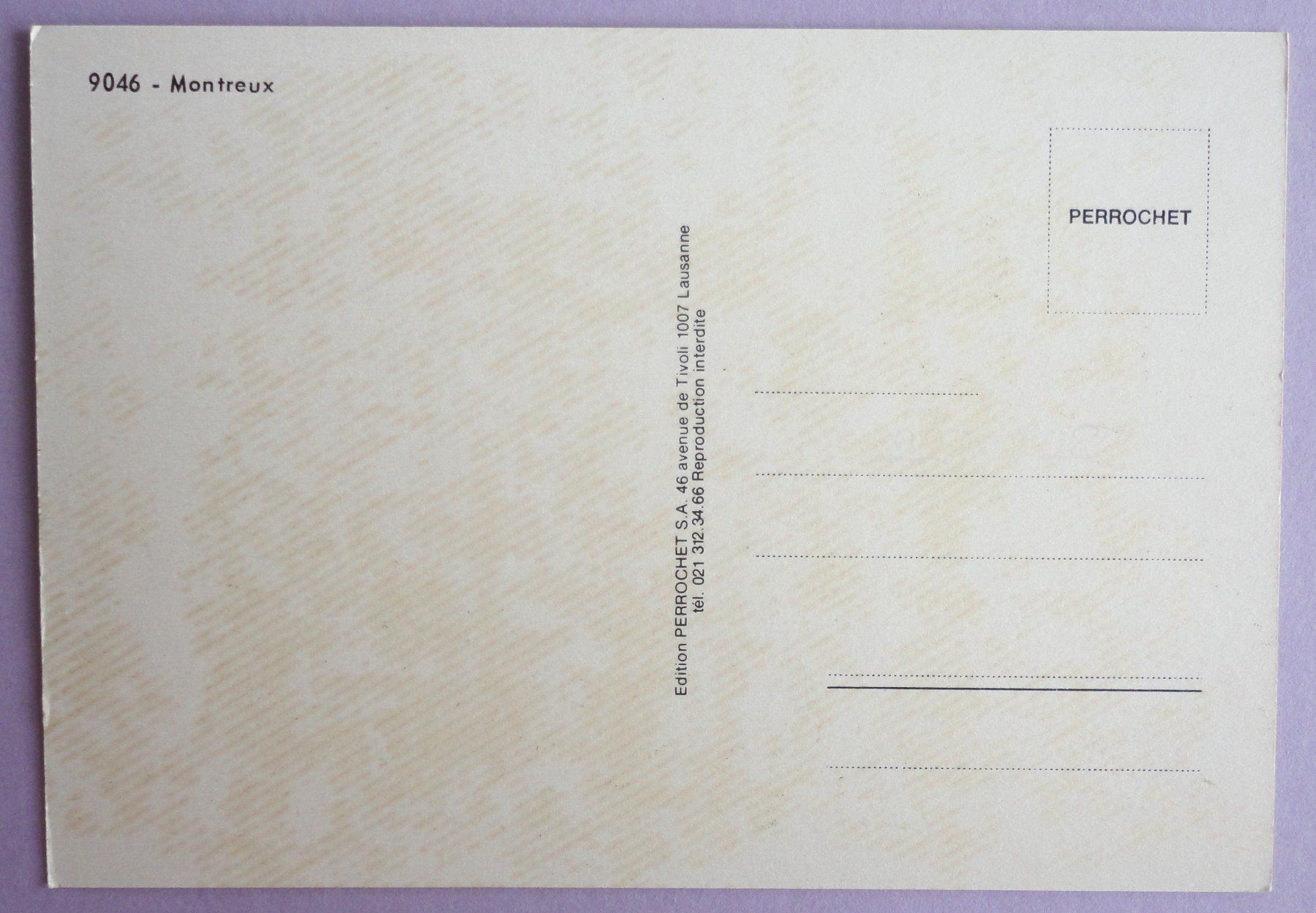 Cartes postales: Montreux – D'occasion à Fétigny par Billy2miny 1