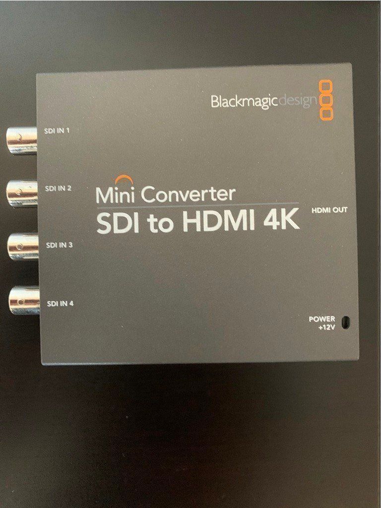 Blackmagic Convertitori: BLACKMAGIC QUAD SDI TO HDMI 4K CONVERTER – Nuovo (secondo la descrizione) da Genève venduto da khazrif