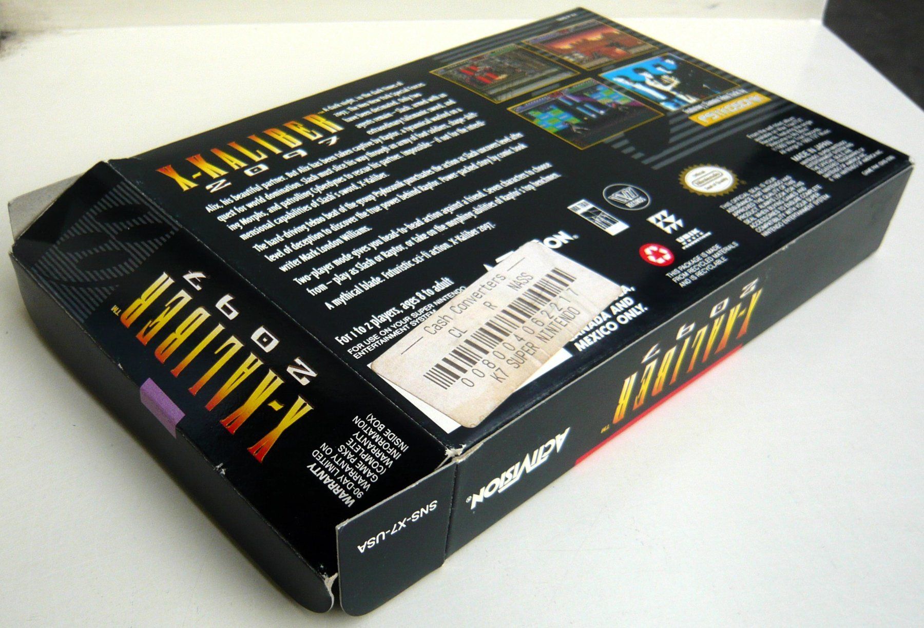 Nintendo Giochi: SNES:  X-Kaliber 2097 – Usato da Onex venduto da Jaguar1986 7