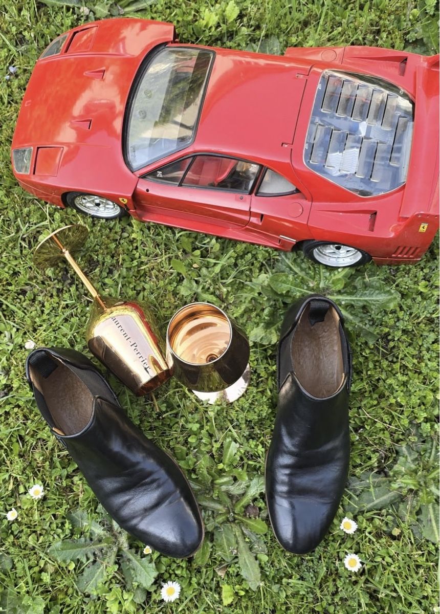 Scarpe da uomo: Bologna Construction Stiefeletten, Echtleder, Gr. 41 – Usato da Zürich venduto da thovala 1