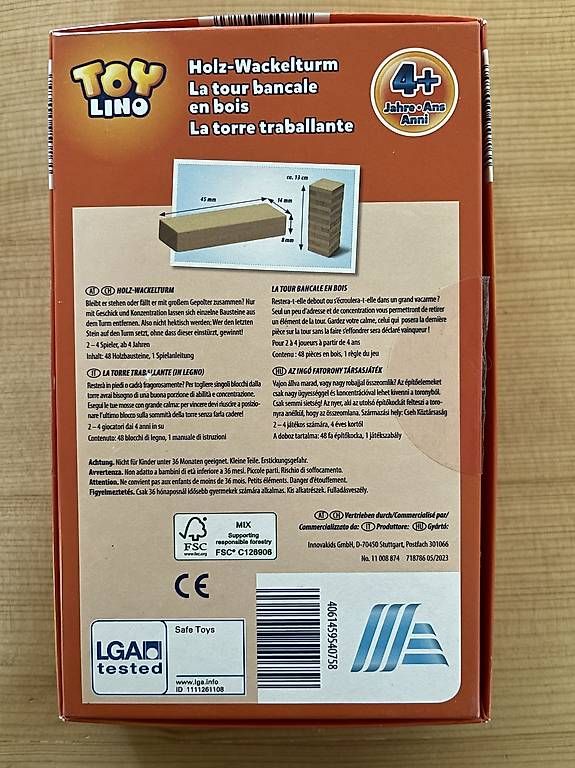 Jeux: Mini-jenga  – D'occasion à Sugiez par Essenti3L 1
