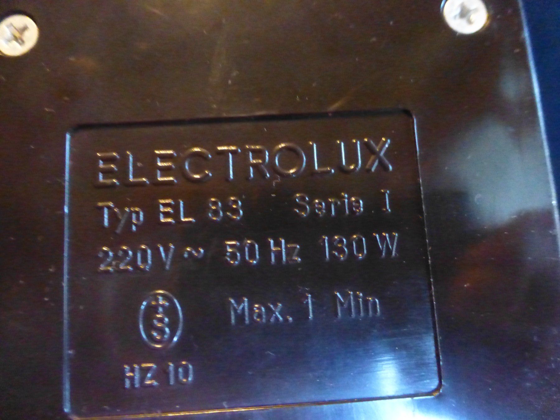 Electrolux Küchengeräte: Kaffeemühle Electrolux EL 83 – Gebraucht aus Würenlingen von drago56 6
