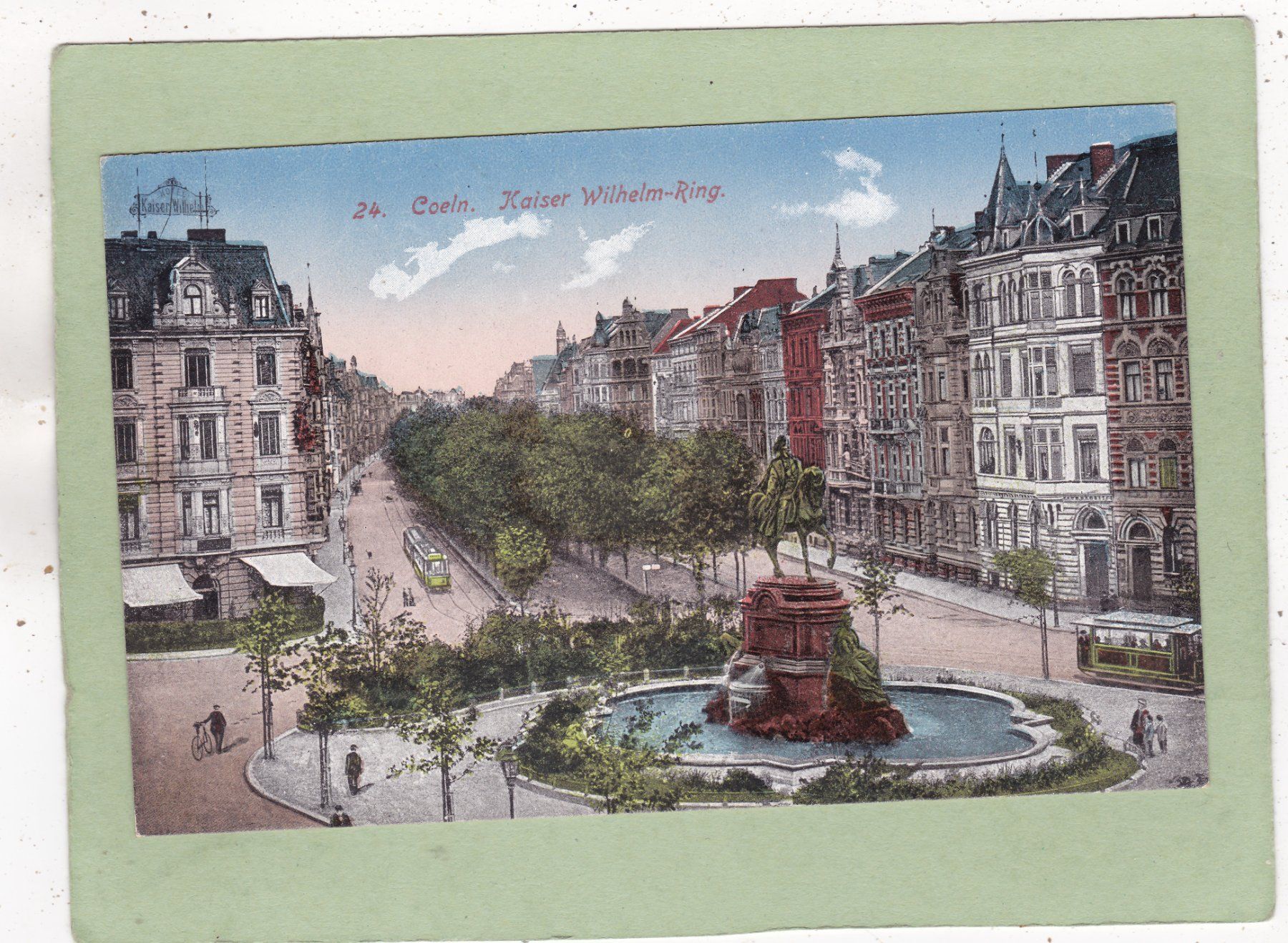 Cartes postales: Coeln Köln Kaiser Wilhelm Ring – D'occasion à Herisau par Lisegrat2008