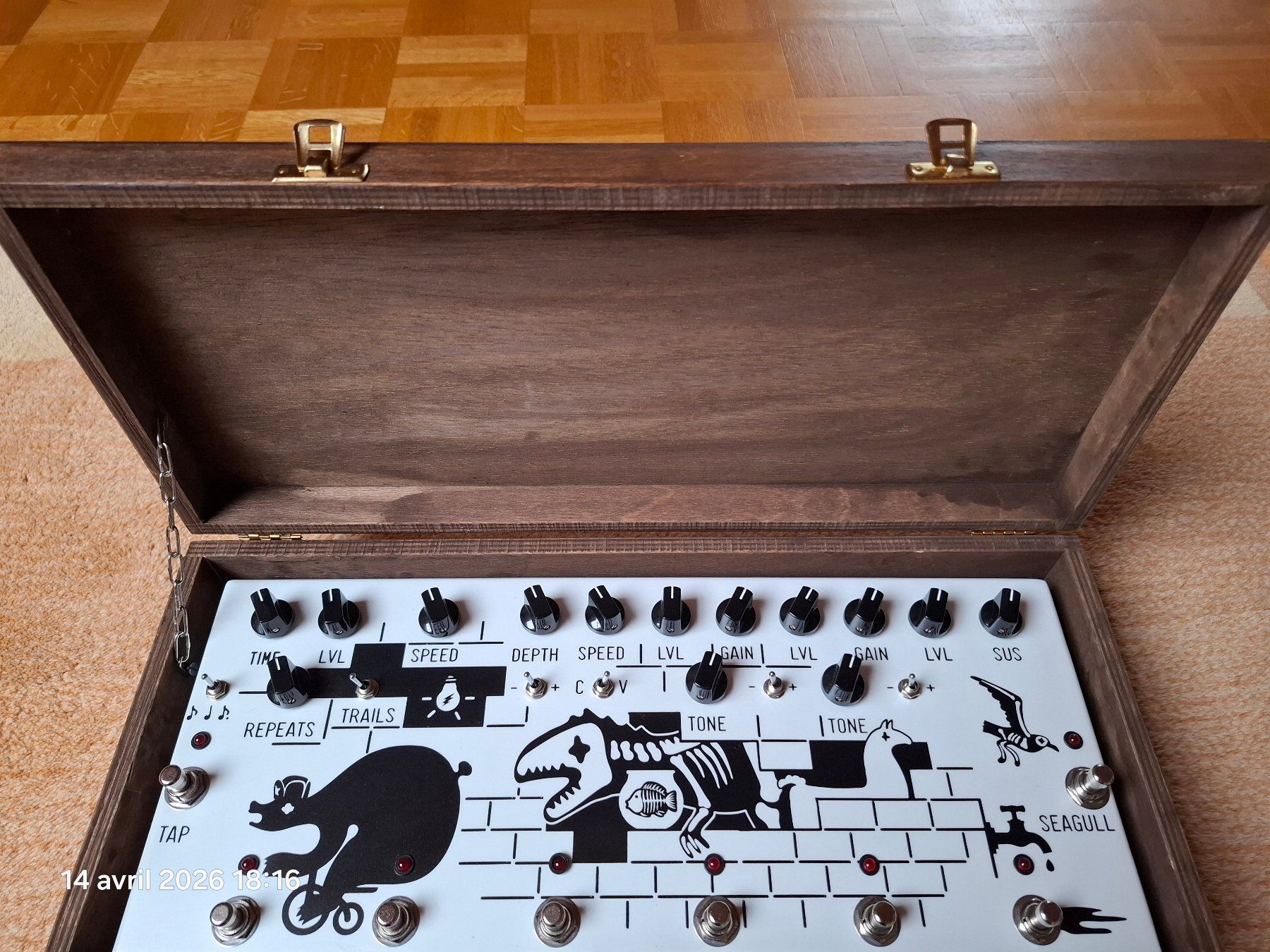 Strumenti musicali: JAM pedals Pink Flow + power supply 9V – Usato da Yverdon-les-Bains venduto da Dan00 5