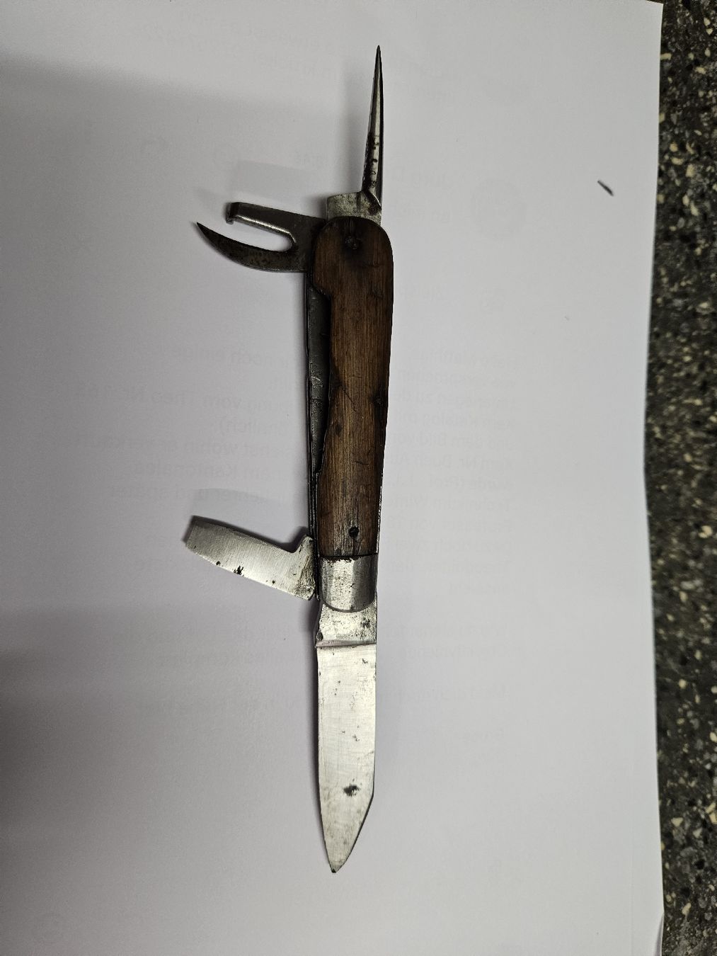 Armi bianche: säbel  messer – Usato da Schwellbrunn venduto da Omega-alpha 6