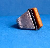 Silberring Tigerauge (51)