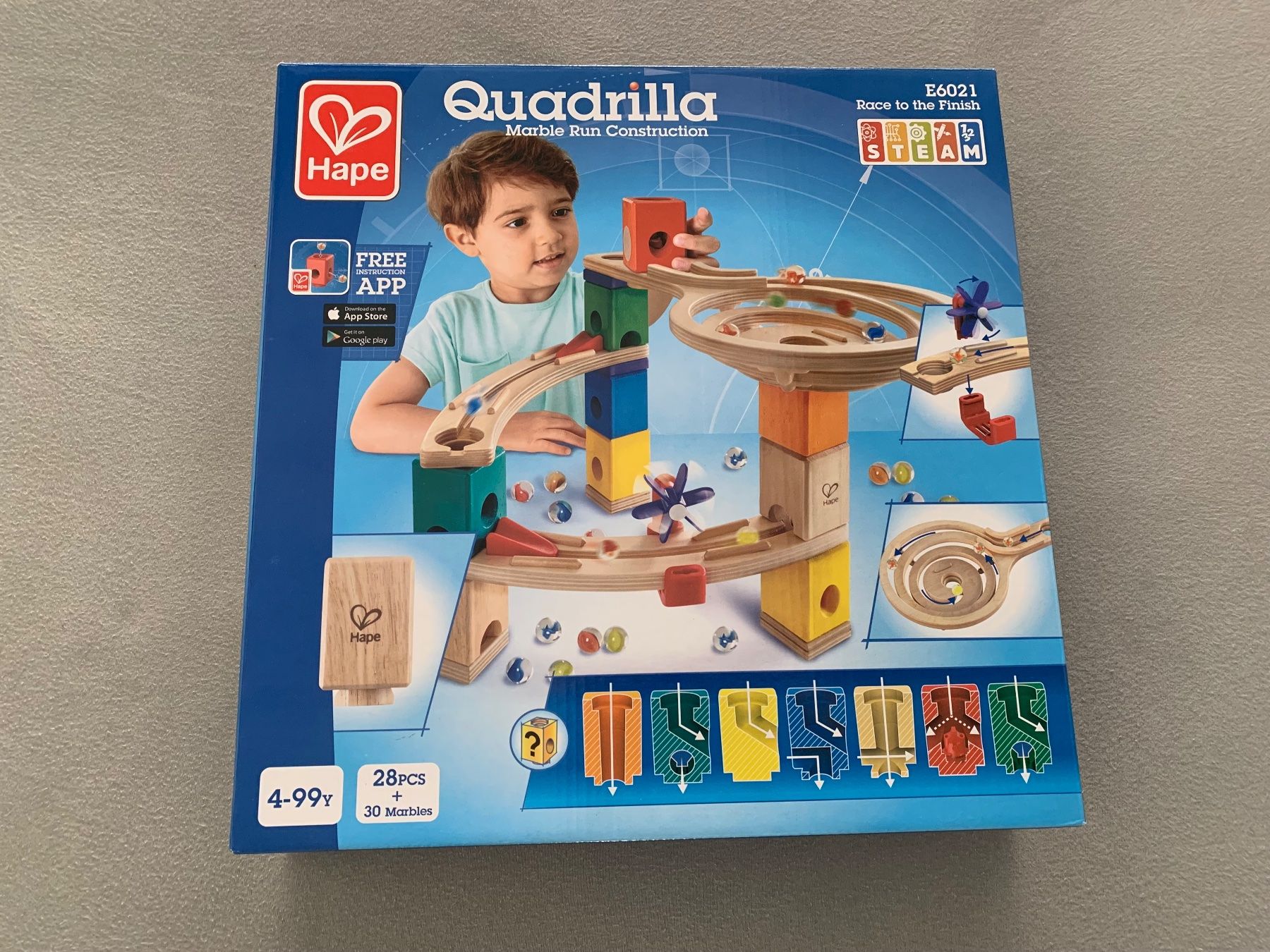 Hape Giocattoli: Quadrilla Murmelbahn von Hape – Usato da Obermumpf venduto da 71donald 2