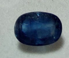 Saphir, oval, facettiert