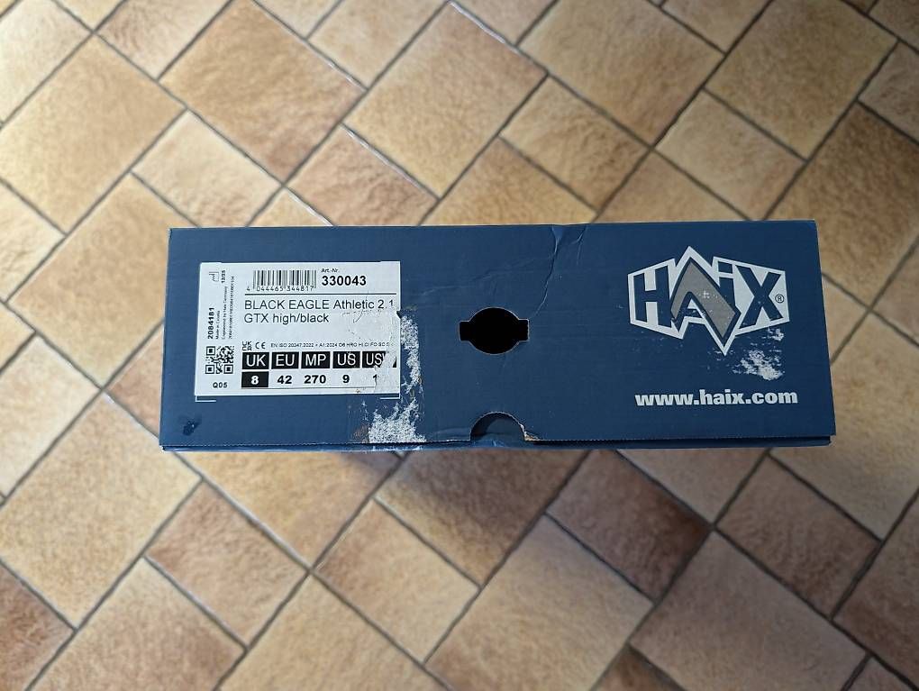 Scarpe da uomo: HAIX Black Eagle Athletic 2.1 GTX high/black – Nuovo e nell'imballaggio originale da Windlach venduto da Tangler89 1
