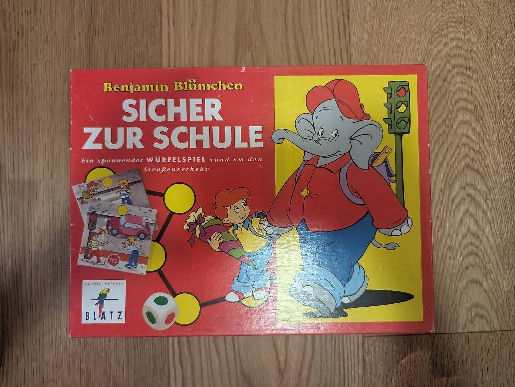 Giochi: Benjamin Blümchen  Sicher zur Schule Vintage-Brettspiel – Usato da Oberentfelden venduto da ugiii76