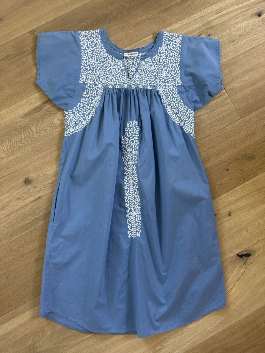 Ulla Johnson Vestiti: Robe Ulla Johnson bleu brodée taille S – Usato da Commugny venduto da rus_my8v