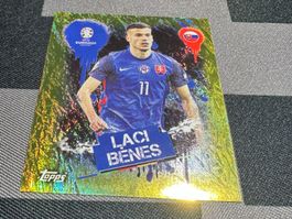 Topps Uefa Euro EM 2024 SVK 3 Laci Benes GOLD