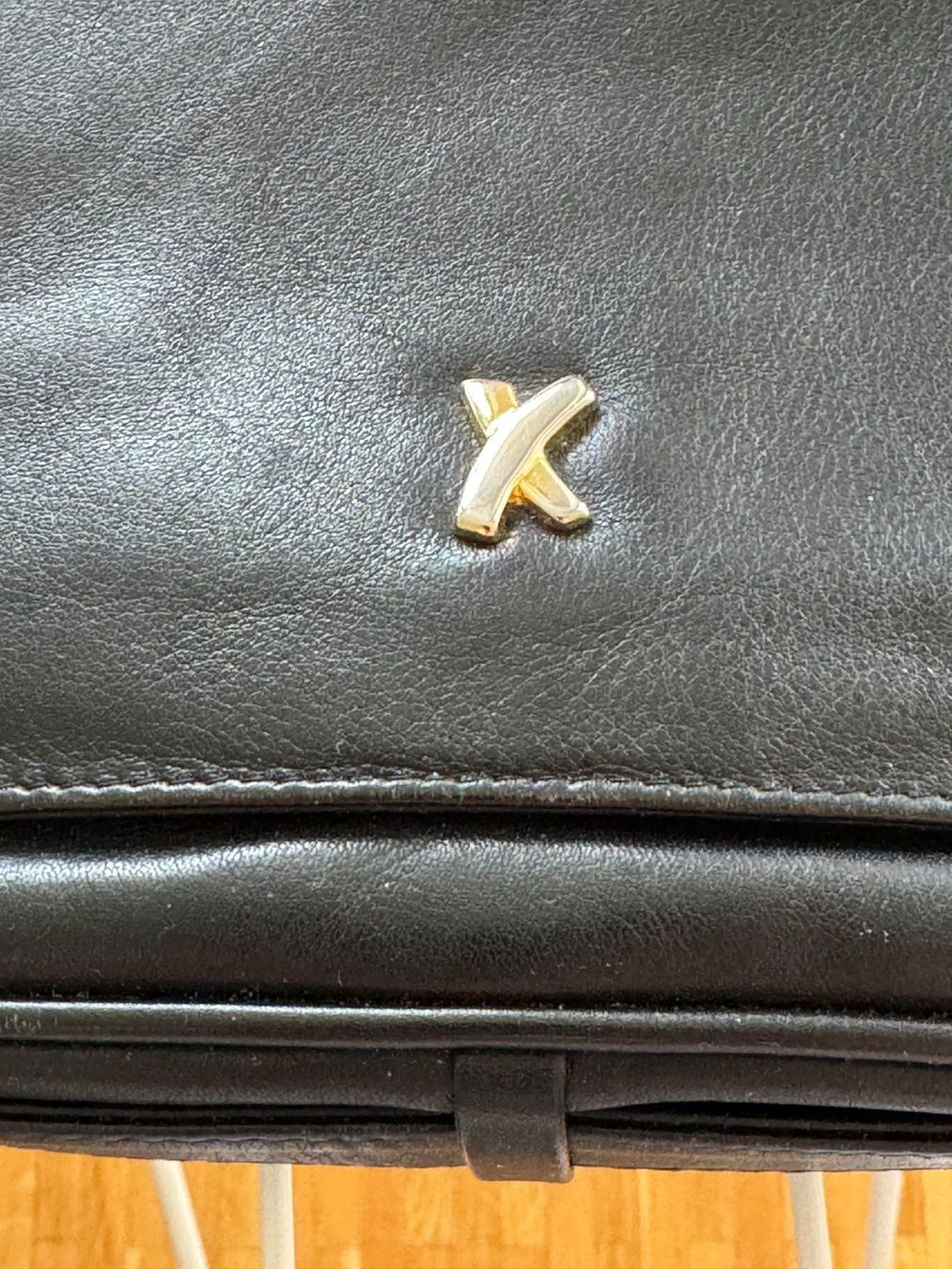 Taschen für Damen: Schwarze Ledertasche von Paloma Picasso – Gebraucht aus Onex von Joliechose6 2