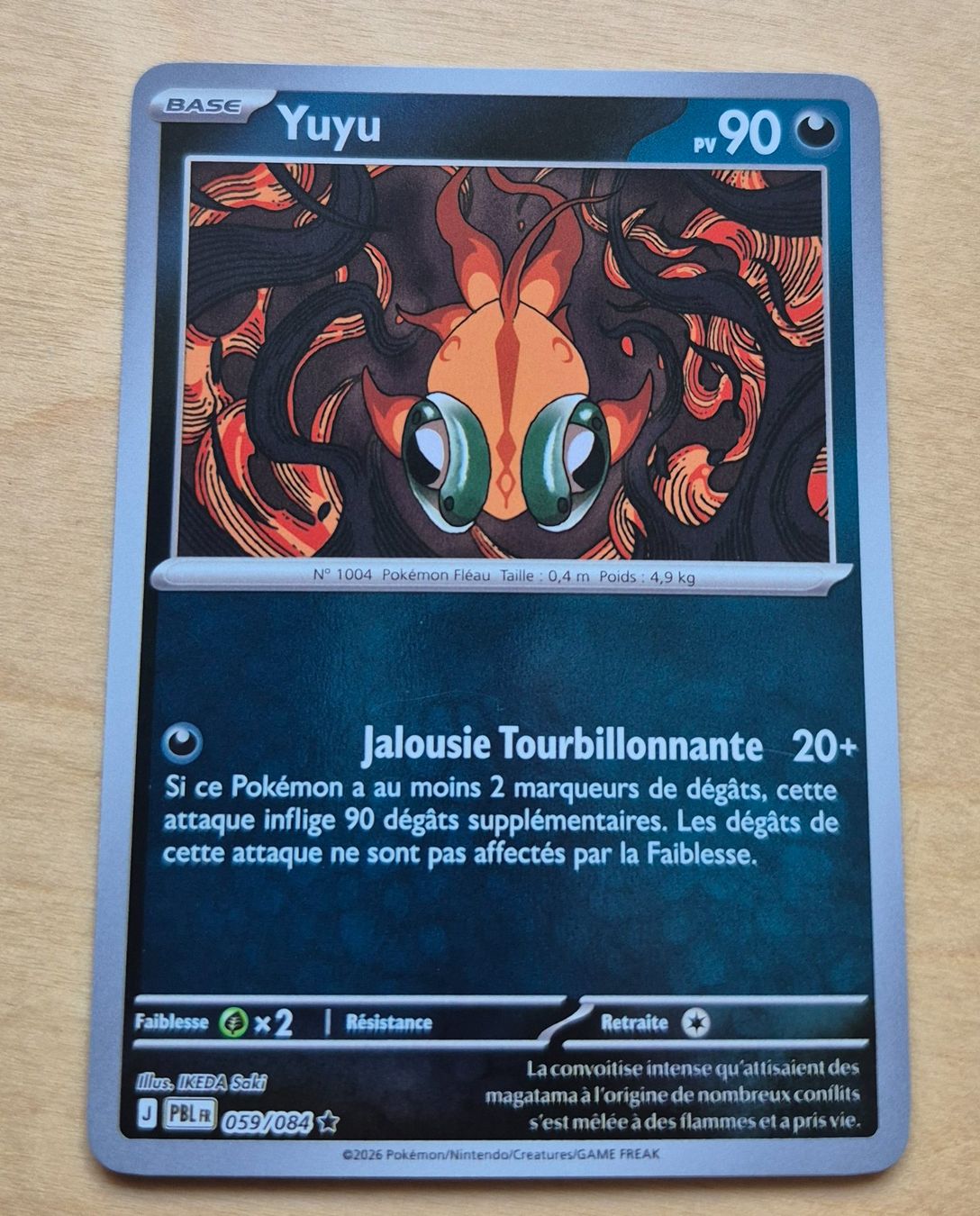 Pokémon Cartes à collectionner: YUYU 059/084 REVERSE POKEMON NUIT NOIRE FR – D'occasion à Grand-Lancy par luc111
