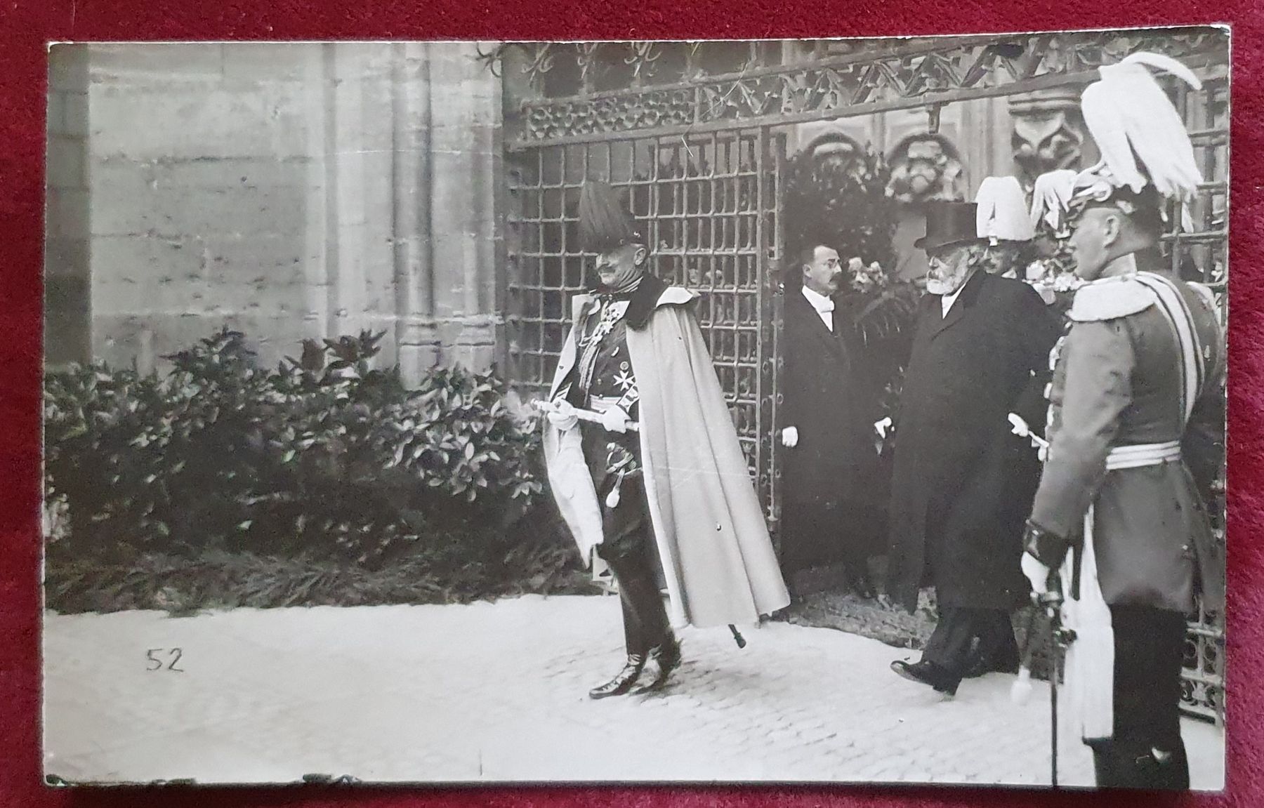 Cartoline postali: 4 Ansichtskarten, Kaiser Wilhelm II – Usato da Kreuzlingen venduto da Rschweiz1 1