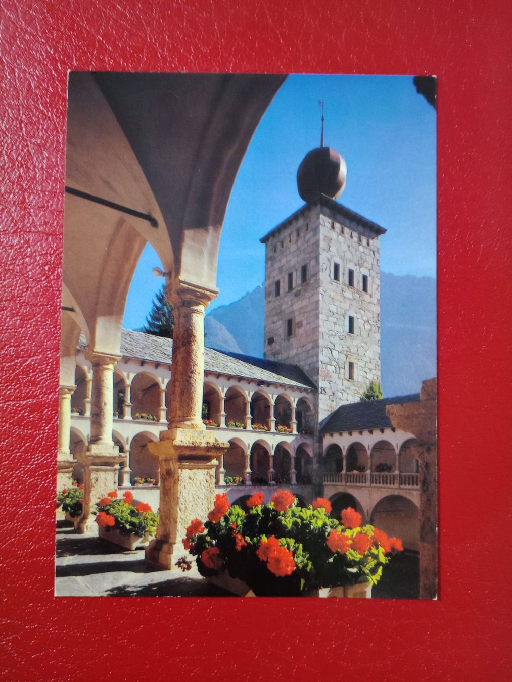 Cartoline postali: Brig Wallis Schloss Stockalper – Usato da Küttigen venduto da Melisch1000