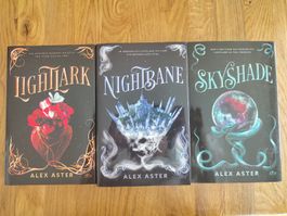 Lightlark, Nightbane und Skyshade von Alex Aster