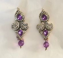 Boucles d’oreille fantaisie vintage