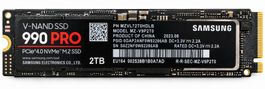 Samsung 990 Pro 2 TB m.2 NVMe PCIe 4.0 SSD - MZ-V9P2T0