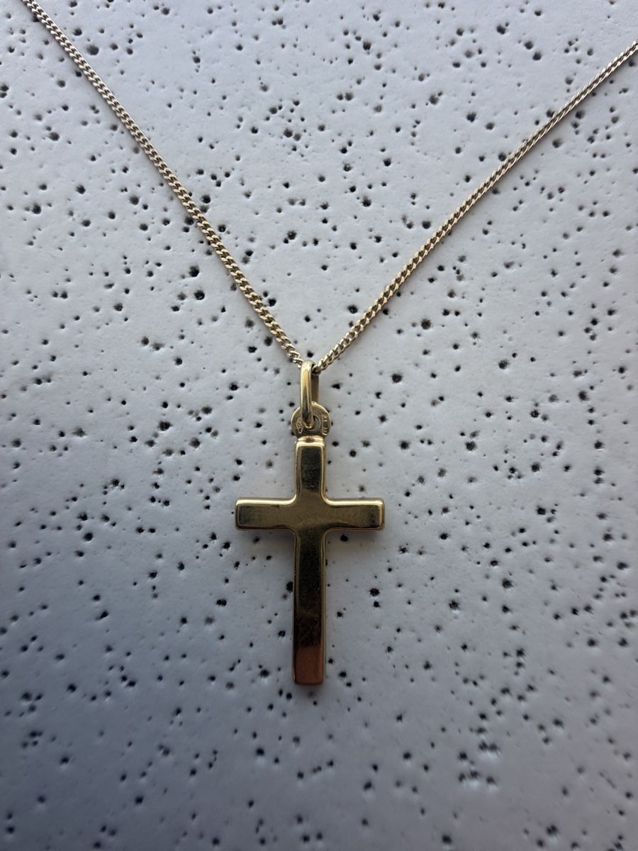 Catenine: 18K Gold Kreuzkette 750 – Nuovo (secondo la descrizione) da Forch venduto da Speedyrun 1