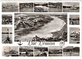 OUCHY-LAUSANNE lac Leman ca. 1960 (VD)