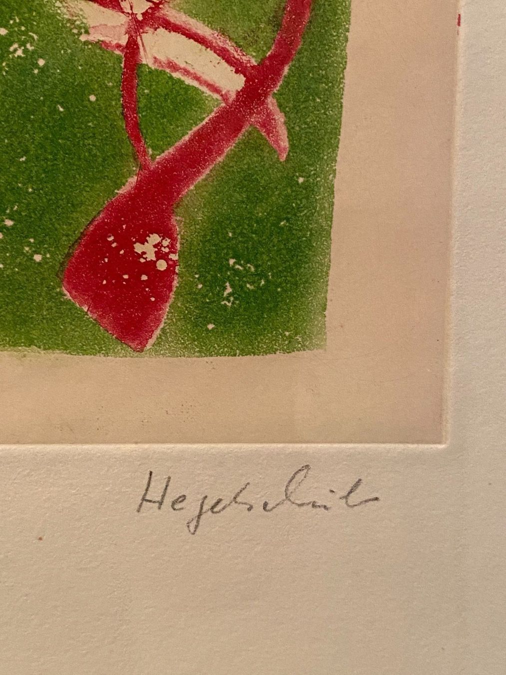 Grafica & Litografie: Max Hegetschweiler , Lithographie – Usato da Buochs venduto da Chreschte2 4