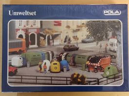 Umweltset, versch. Recycling Container von Pola  H0