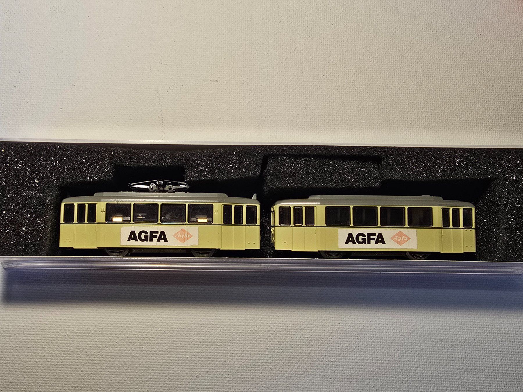 Kato Spur N Straßenbahn Hecht Agfa, sehr selten,Top Zustand (Gebraucht ...