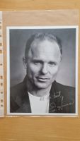 Ed Harris, Original Autogramm auf Grossfoto s/w