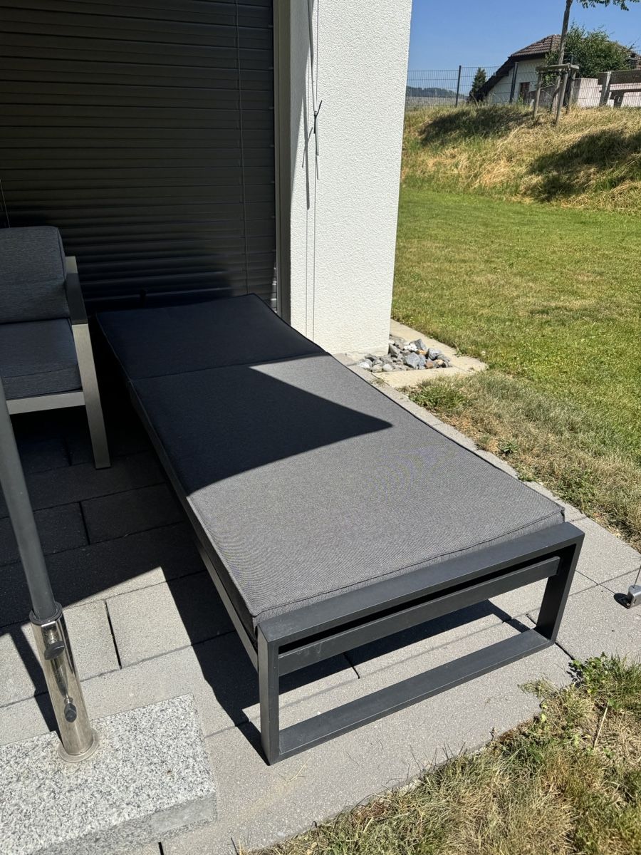 Sedie a sdraio: Garten Lounge Sonnenlege Aluminium – Nuovo (secondo la descrizione) da Seon venduto da rayaan