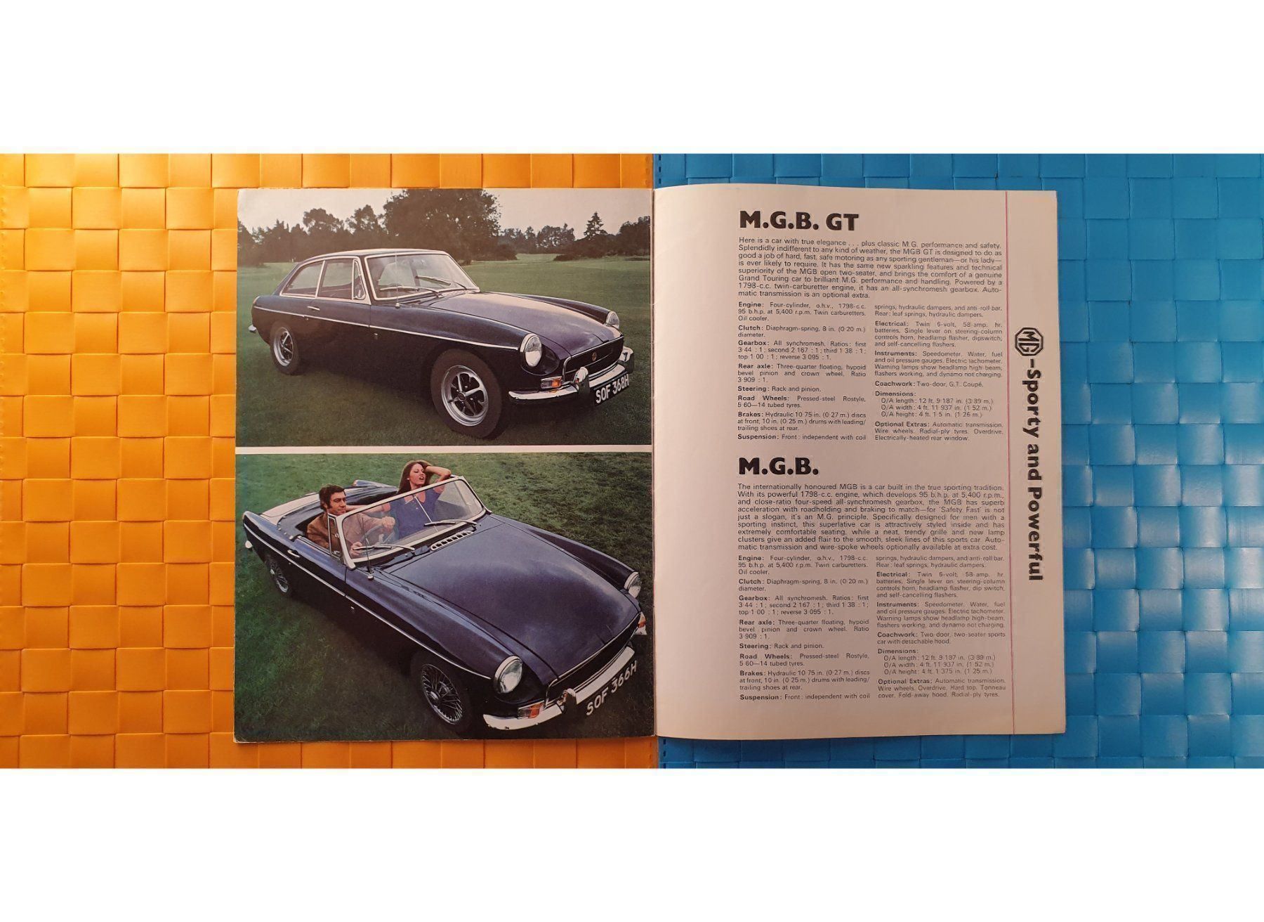 Zeitschriften & Magazine: MG PROGRAMM 1969 - Prospekt / Katalog – Gebraucht aus Viganello von CARLiteratur 1