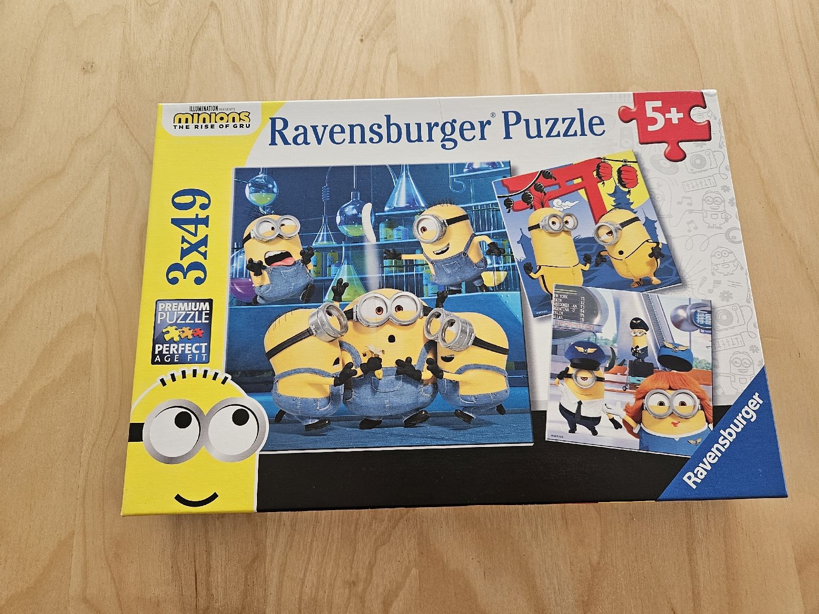 Ravensburger Puzzle: Ravensburger Minions Puzzle, 3x49 Teile – Usato da Arbon venduto da Shniin2