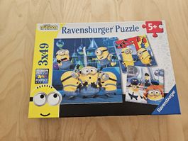 Ravensburger Minions Puzzle, 3x49 Teile